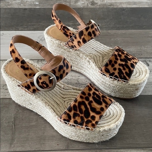 Marc Fisher LTD Rexy Leopard Espadrille - Picture 4 of 11